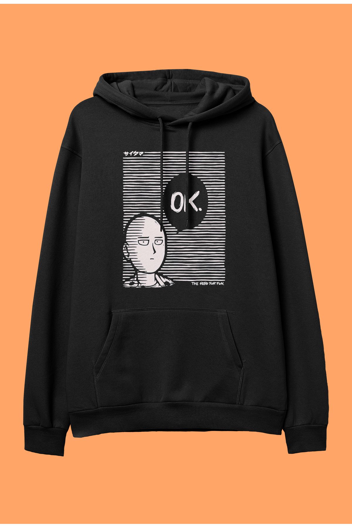 One punch top man hoodie ok