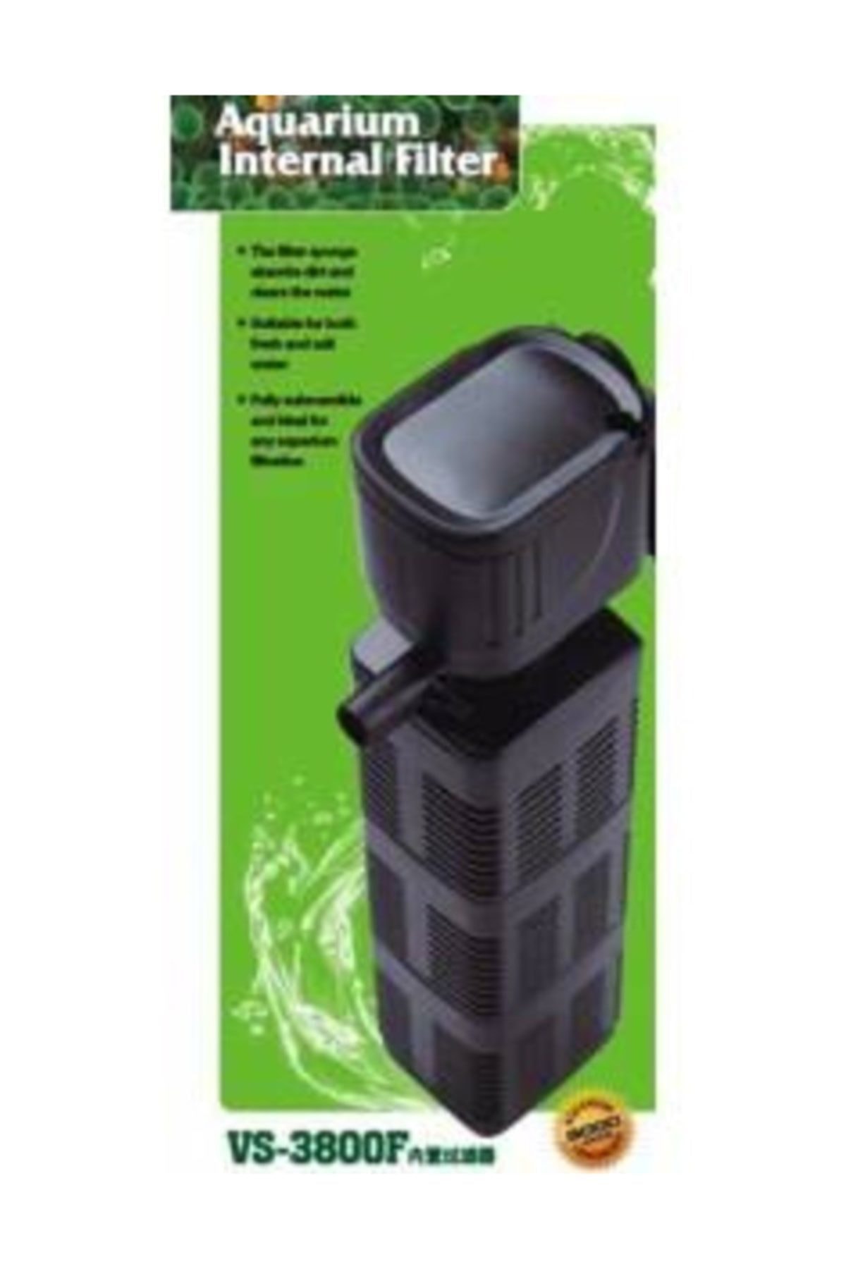 Venusaqua Vs-3800f Akvaryum Iç Filtre 2800lt 40w