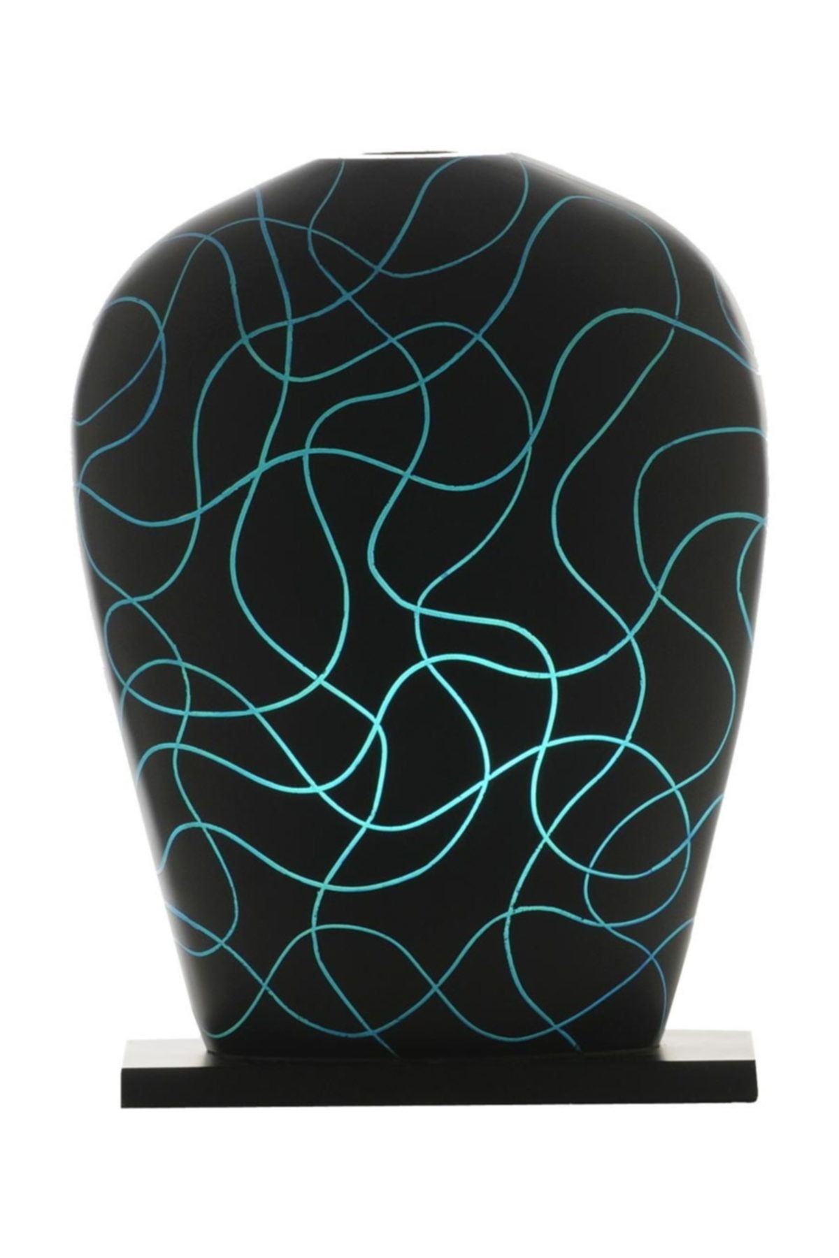 SensoHome Lamp Yoni Large Neuron Black Blue-3 Lamba