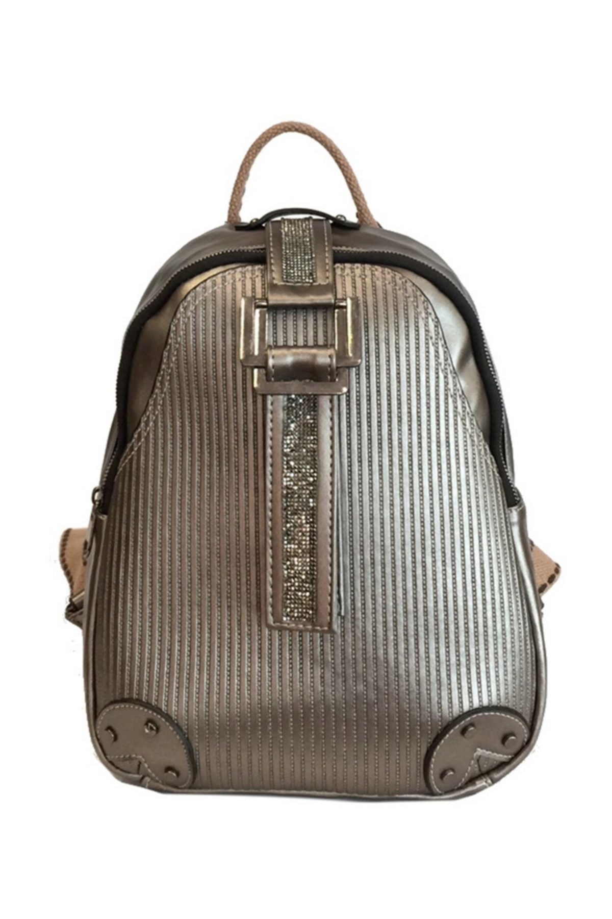 Fume London Gri Kadın Bel Çantası