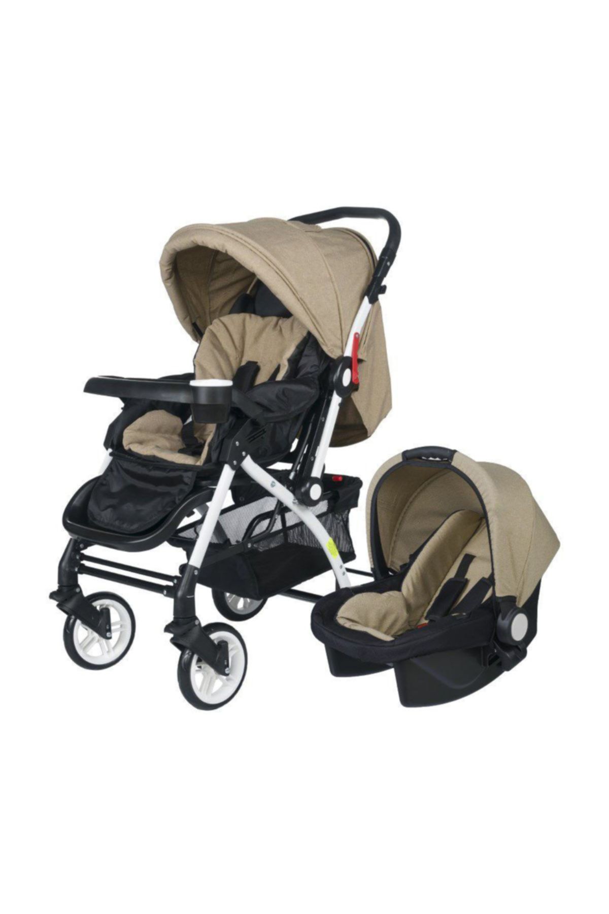 four baby 4 baby eagle travel sistem cift yonlu bebek arabasi bej fiyati yorumlari trendyol