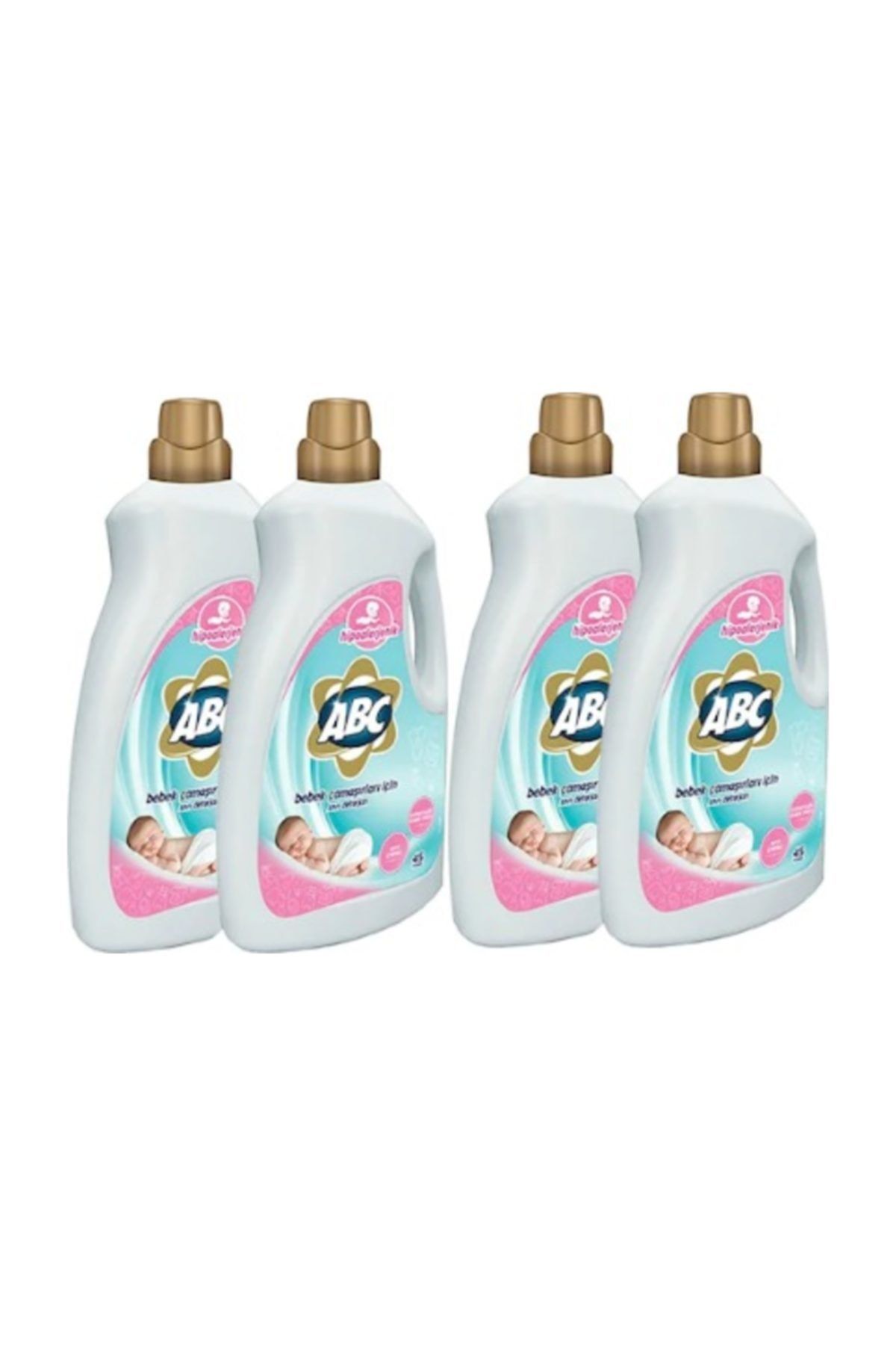 abc sivi camasir deterjani bebek camasirlarina ozel 2700 ml x 4 adet fiyati yorumlari trendyol