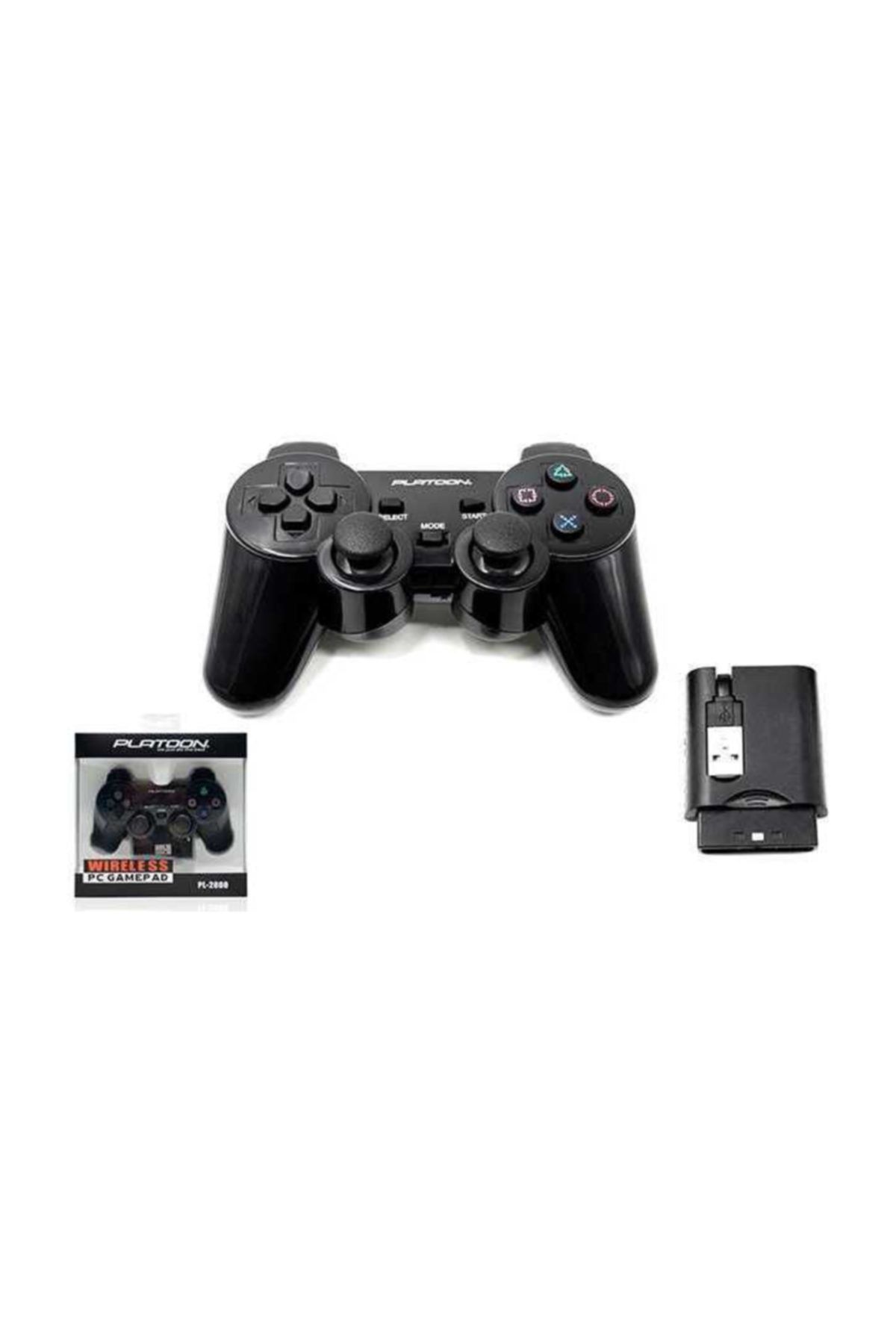 platoon pl 2860 kablosuz oyun kolu pc ps2 ps3 analog dual shock fiyati yorumlari trendyol