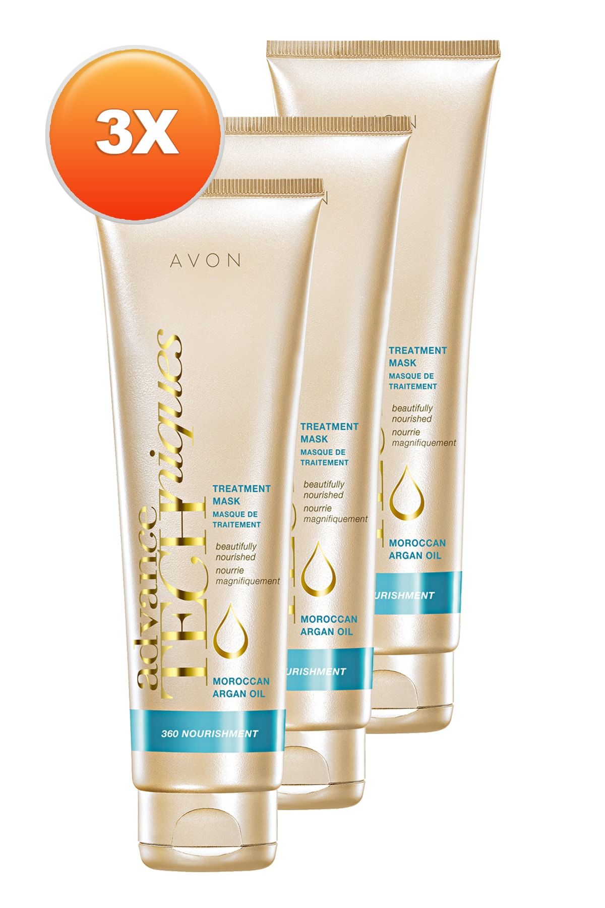AVON Argan Yağı Saç Bakım Maskesi 150 ml 3'lü Set 5050000108263