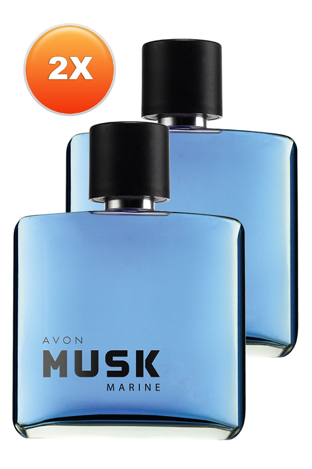 AVON Musk Marine Erkek Parfüm Edt 75 ml 2'li Set 5050000104852
