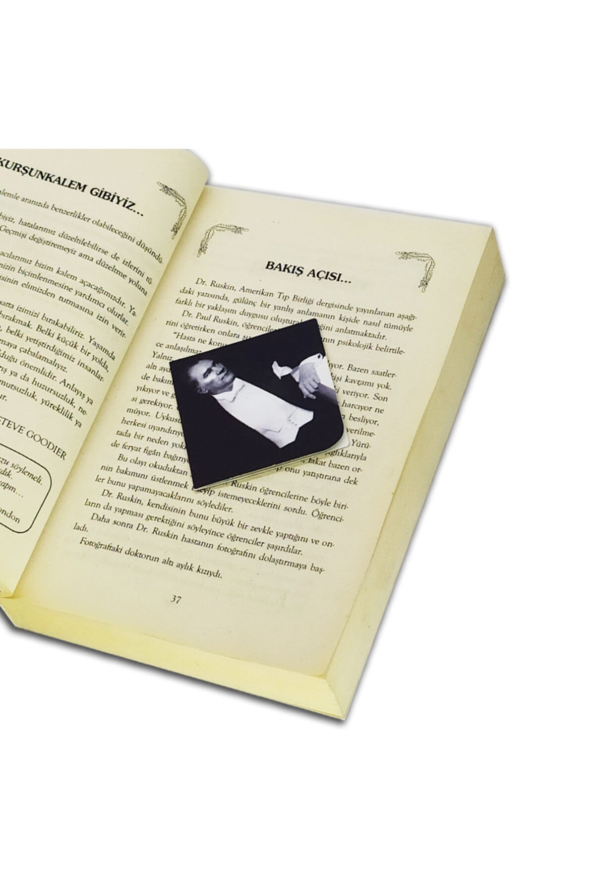 İstisna Atatürk Köşe Kitap Ayracı Model 11