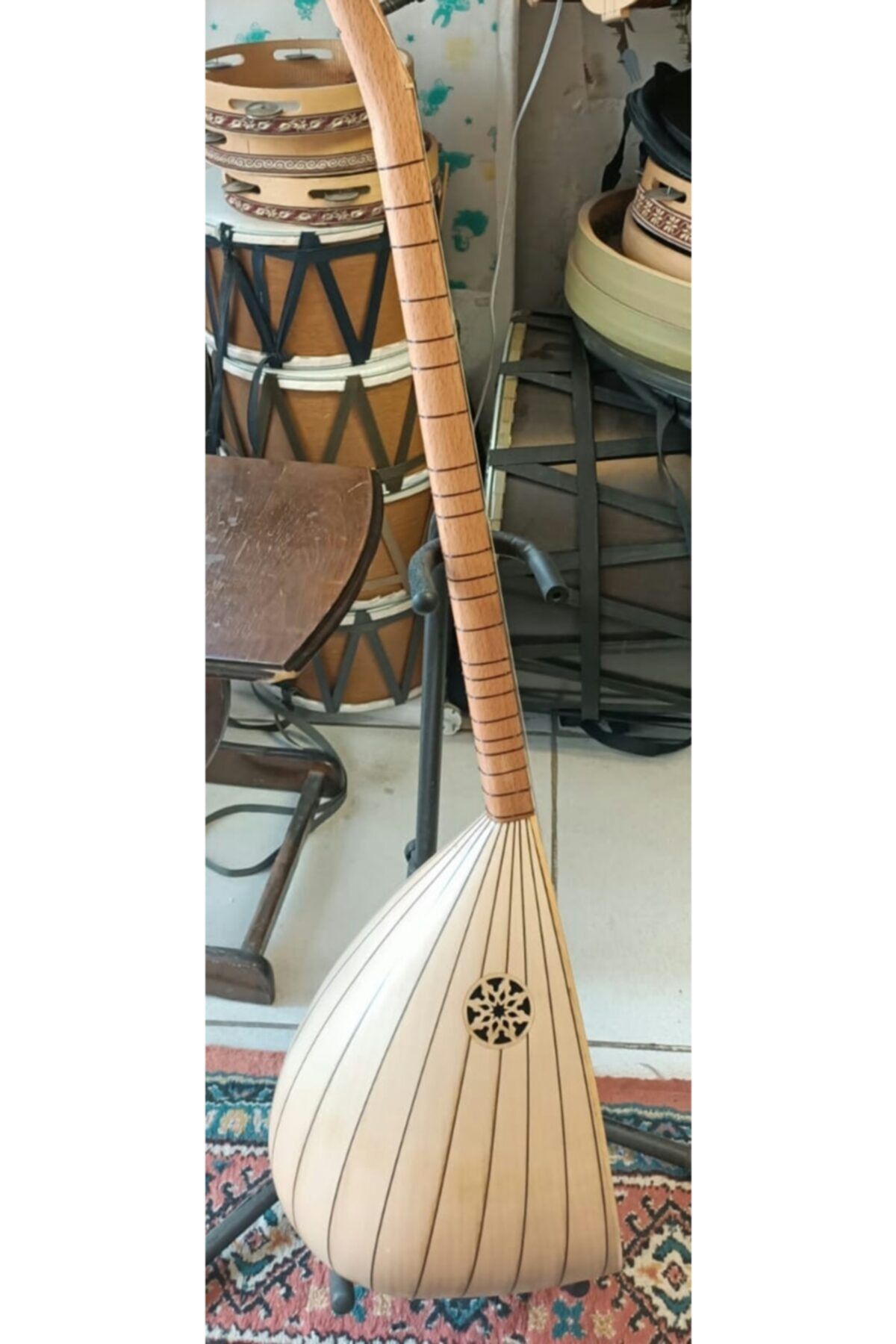 ARTEMİS Jak Girişli Kısa Sap Mat Cila Akçaağaç Bağlama