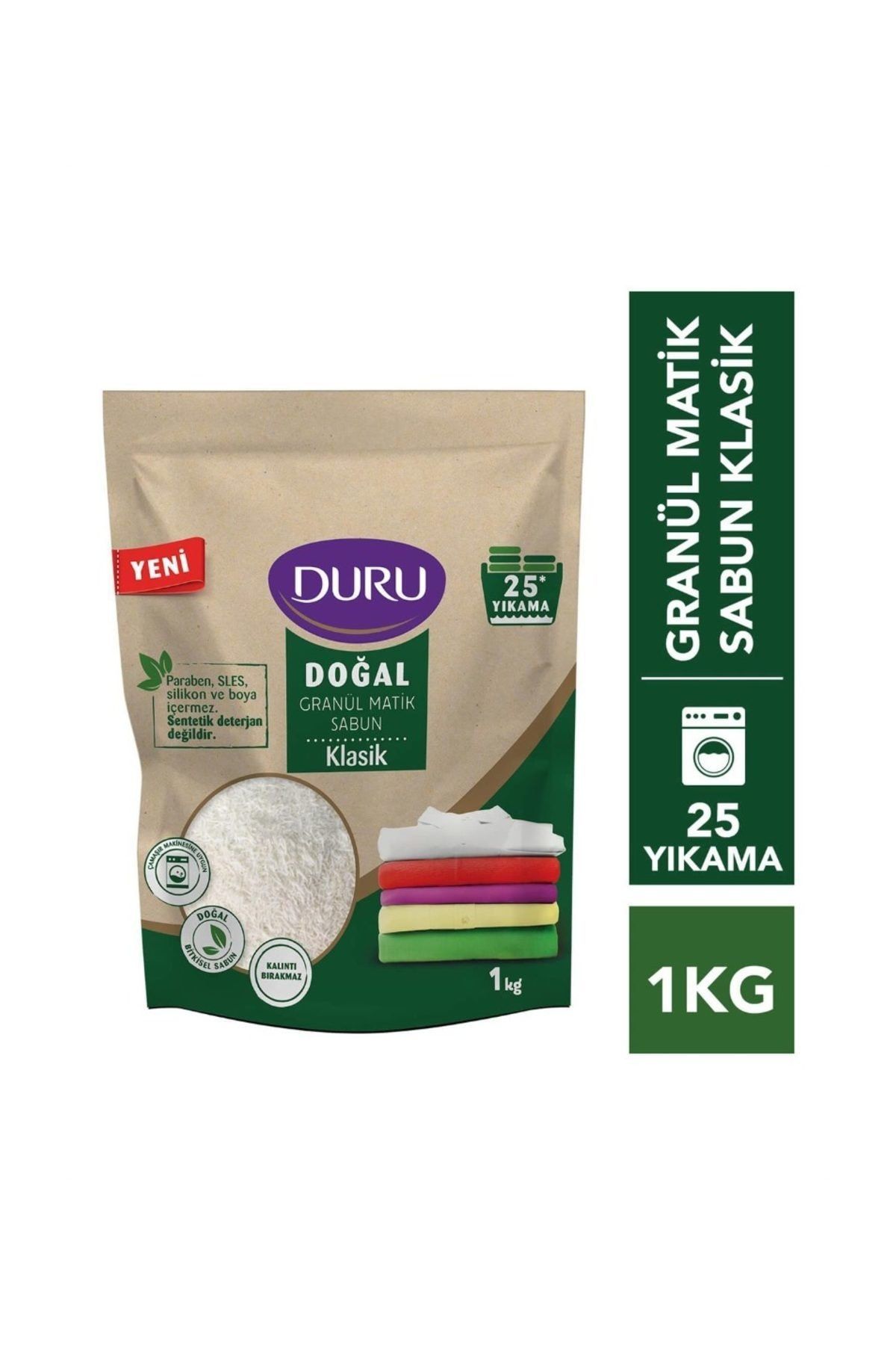 duru dogal granul matik sabun klasik 1 kg fiyati yorumlari trendyol