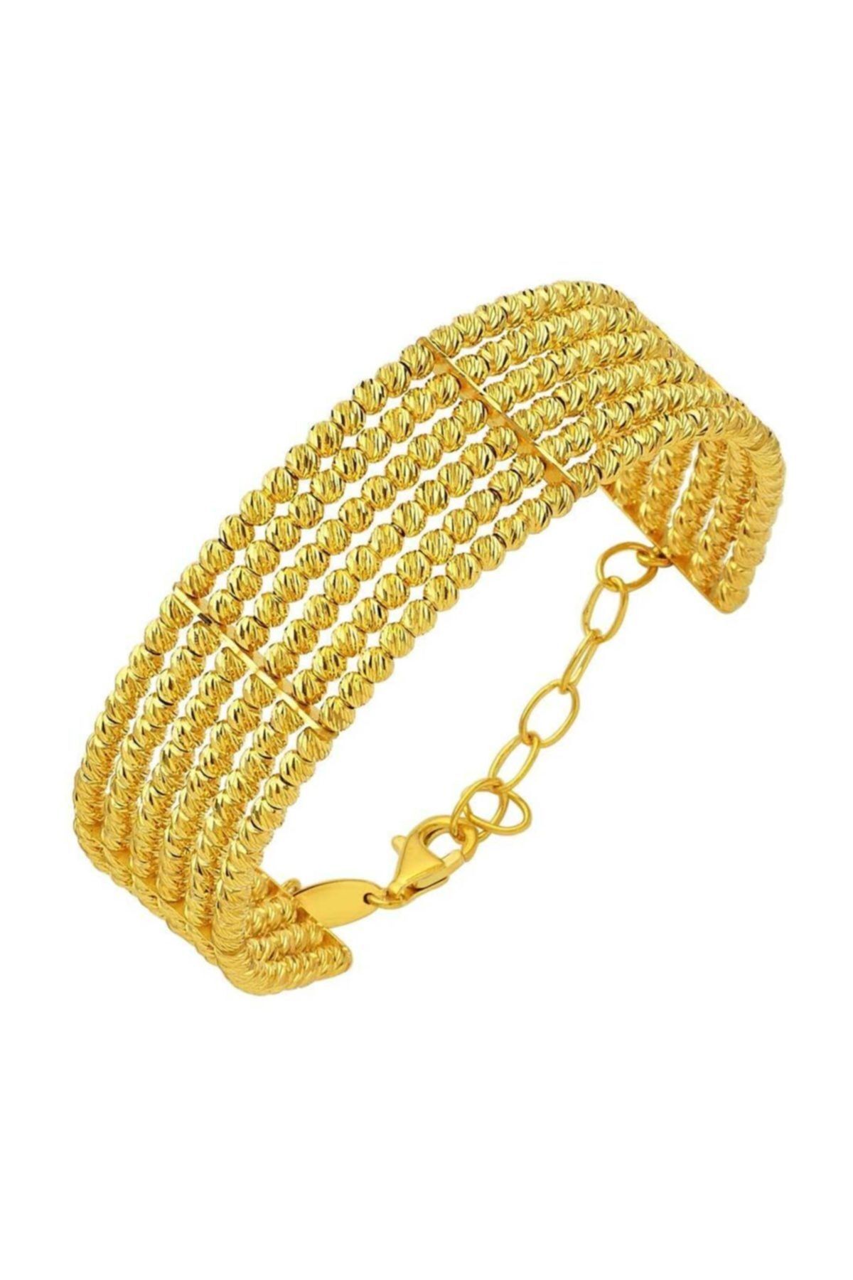 BİLEZİKHANE Toplu Bilezik 6 Sıralı 22 Ayar Altın 40.00 Gram
