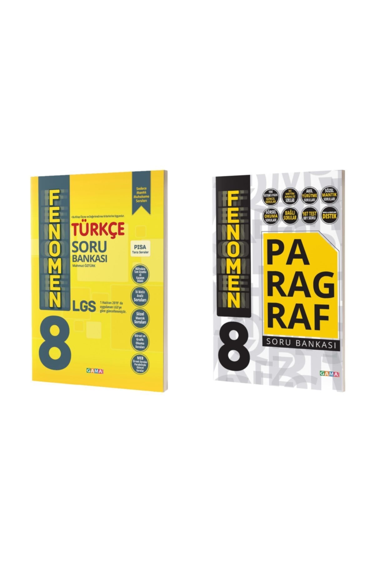 Gama Yayinlari Gama 8 Sinif Lgs Fenomen Turkce Paragraf Soru Bankasi 2020 Fiyati Yorumlari Trendyol