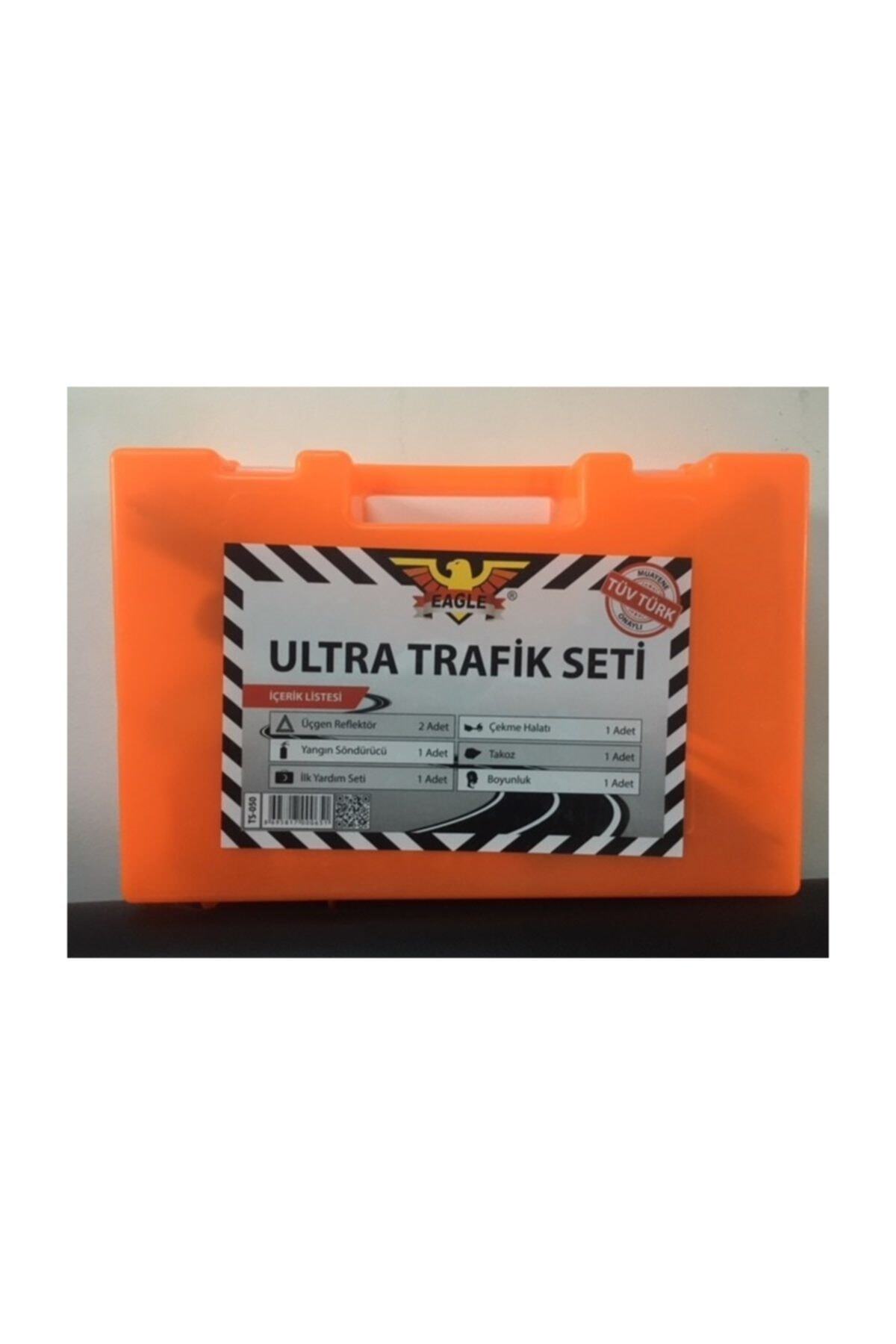 AÇIK OTOMOTİV Trafik Seti Tüv Türk  Muayene Onaylı Yangın Söndürücülü