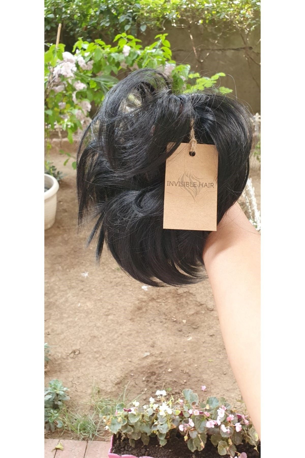 invisible hair kadin daginik topuz siyah dgnk123 fiyati yorumlari trendyol