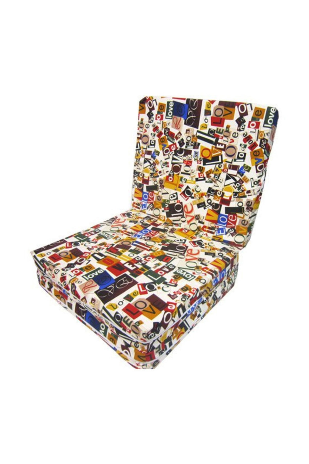 morpanya tek kisilik katlanir yatak sunger yatak minder 70x180 cm love desen fiyati yorumlari trendyol