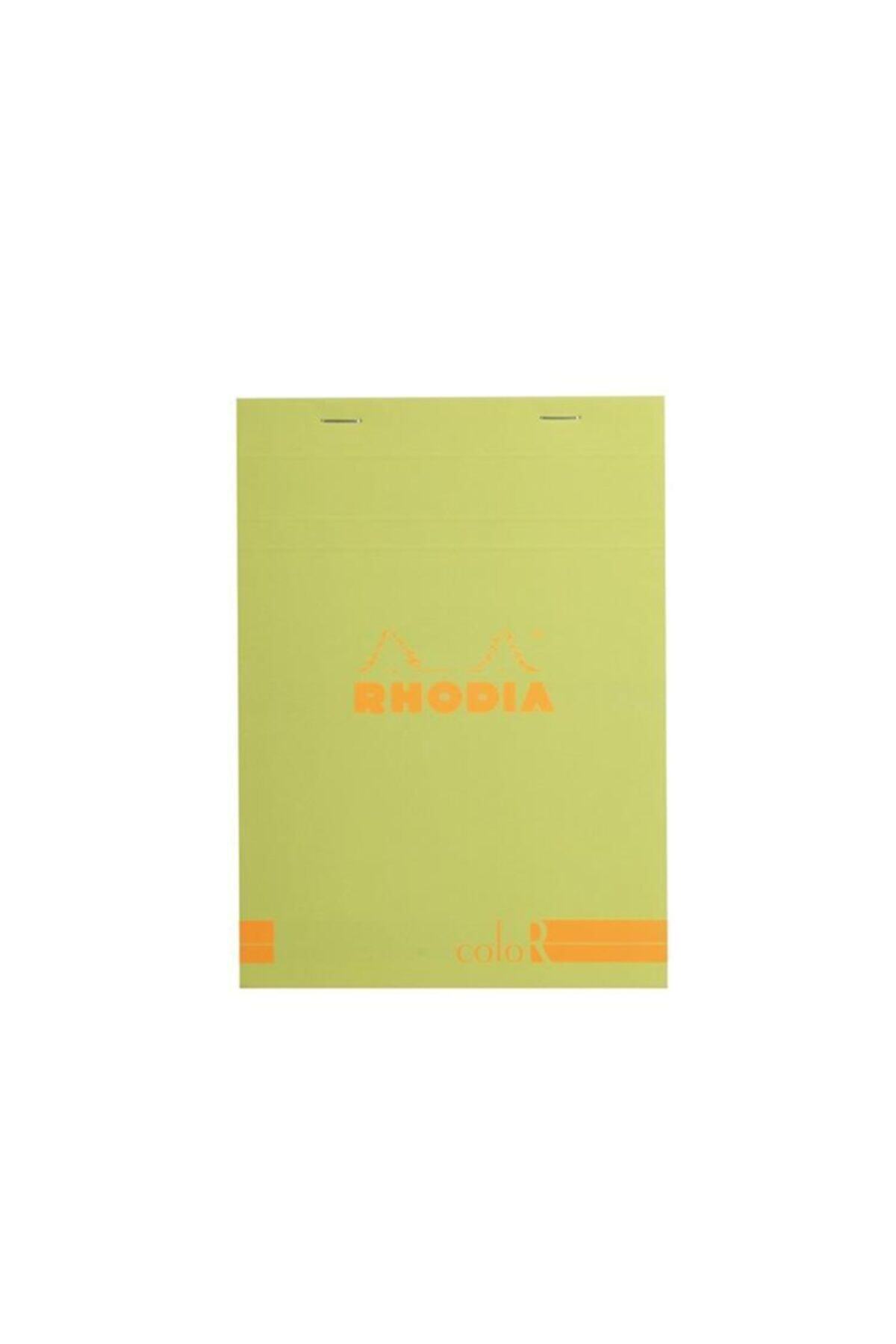Rhodia Rhodıa Color Rs16966 A5 Çizgili Bloknot Anıs Yeşil Kapak 70 Yp.