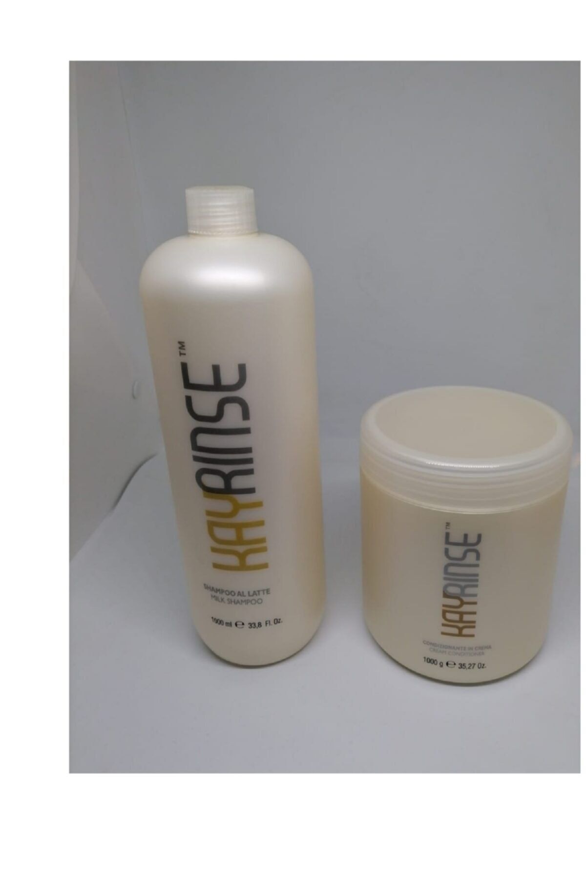 KEYLİNE Kayrınse Keratin Mılk Shampoo 1000 Ml +kayrınse Keratin Botox Cream Condıtıoner 1000 Ml (1+1 Set)