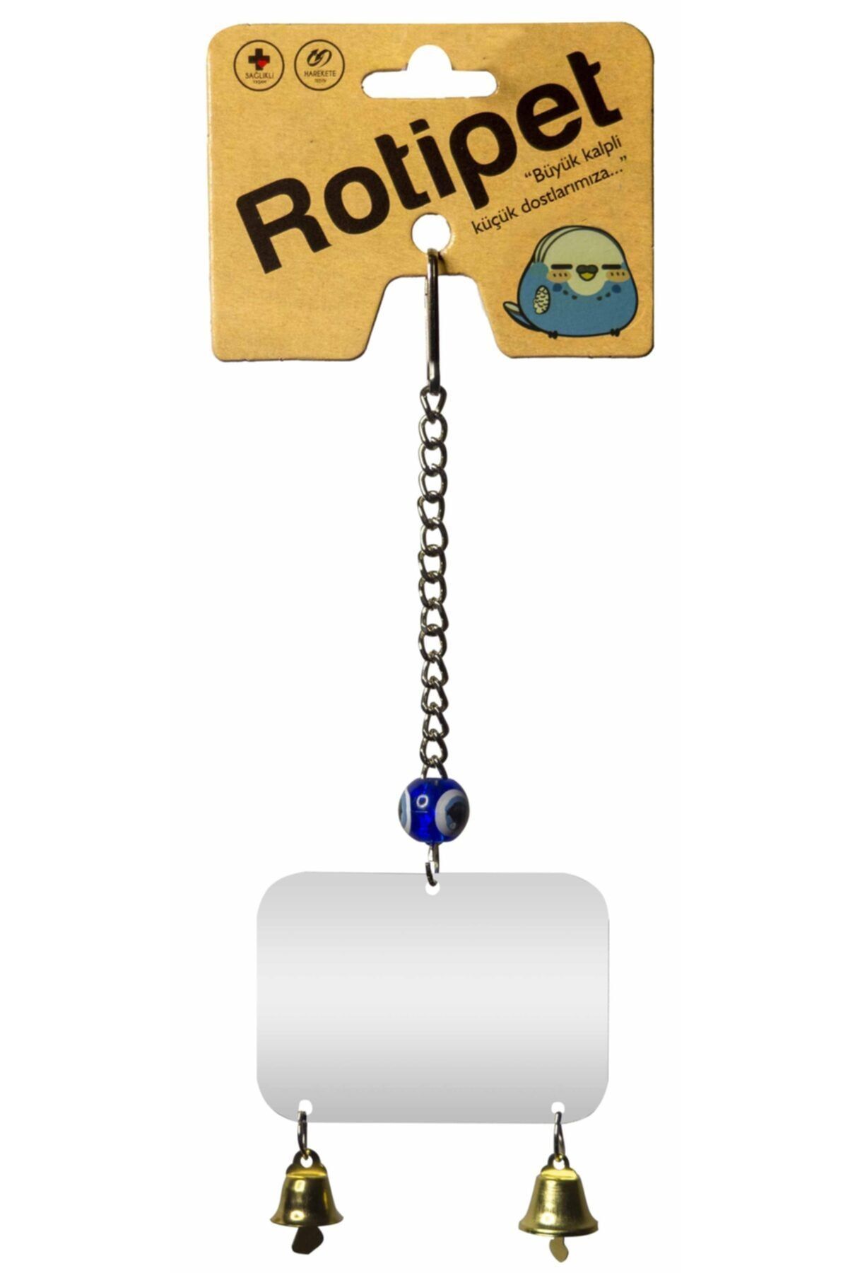 Rotipet Kuş Oyuncağı Ayna-01