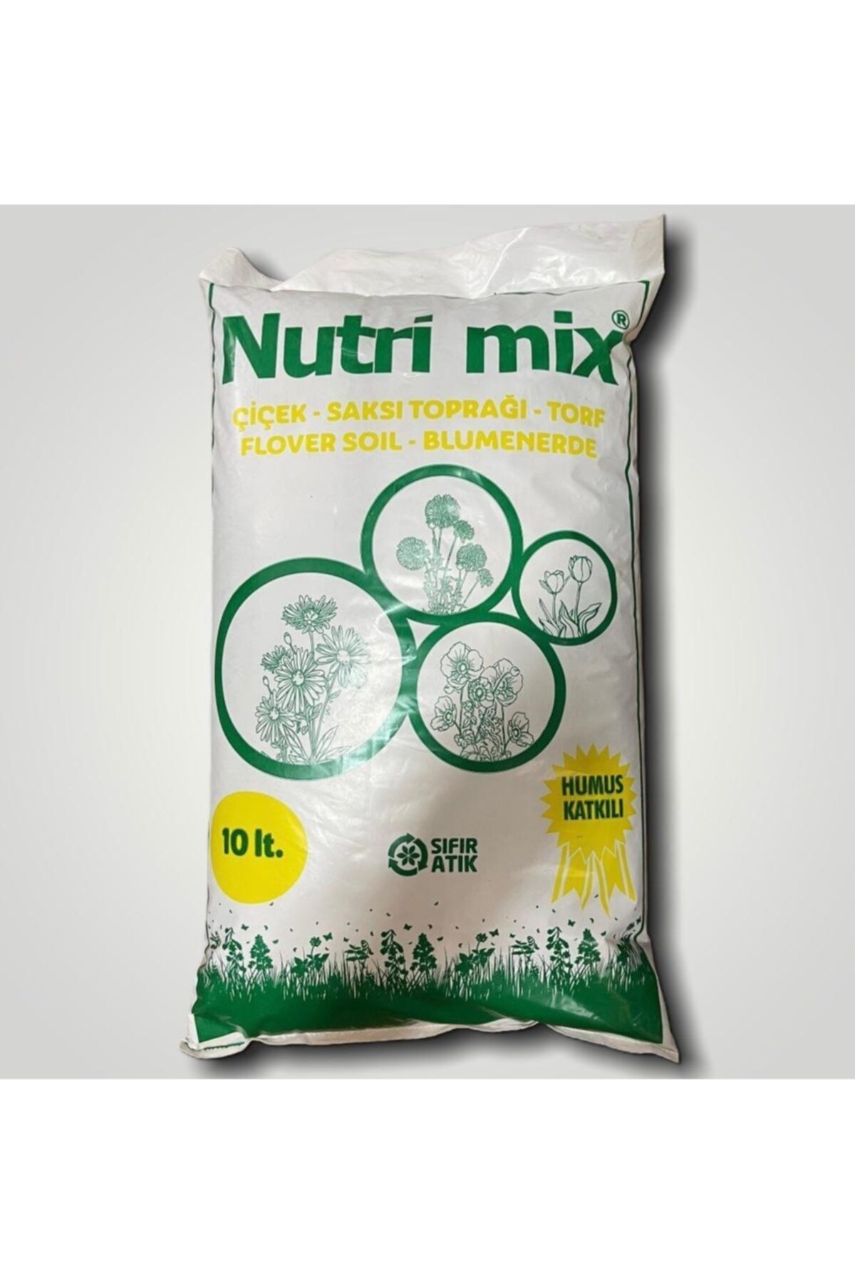 platinbahce Nutrimix Bitki Yetiştirme Saksı Toprağı Torf 10 Lt