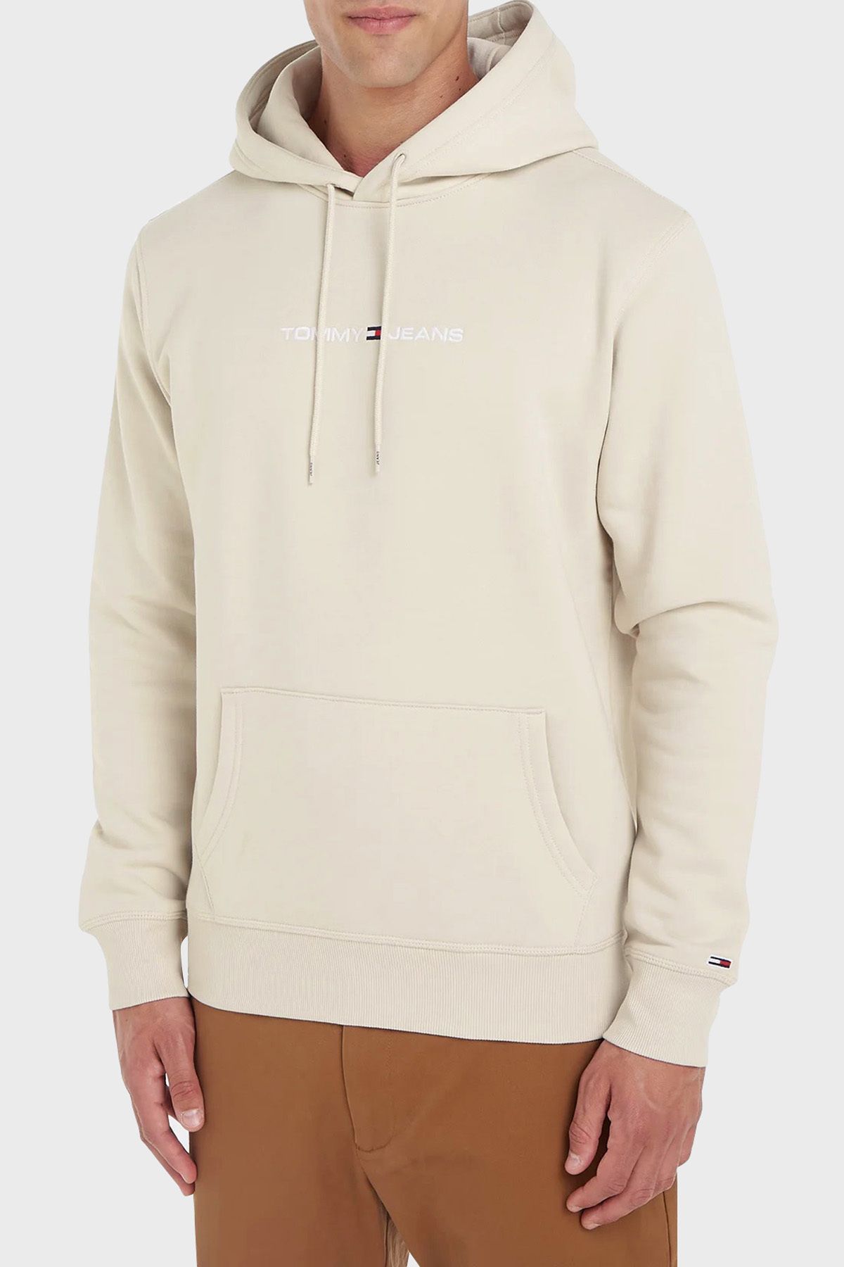 Tommy Jeans Hooded Cotton Blend Relaxed Fit Sweat Men s SWEAT