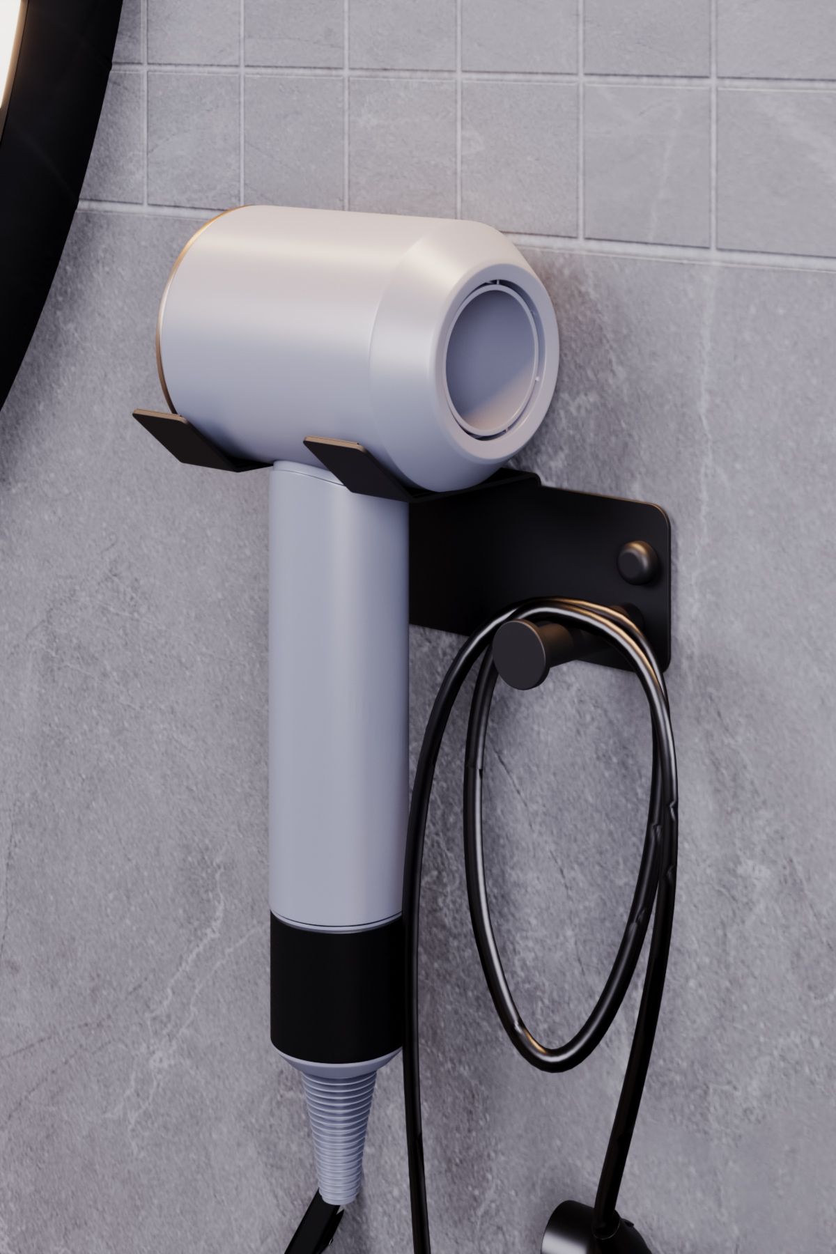 Hair dryer stand store