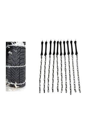 Pratik Araba Zinciri Kar Zinciri 13-14-15-16 Jant Uyumlu 10 Adet Image 1