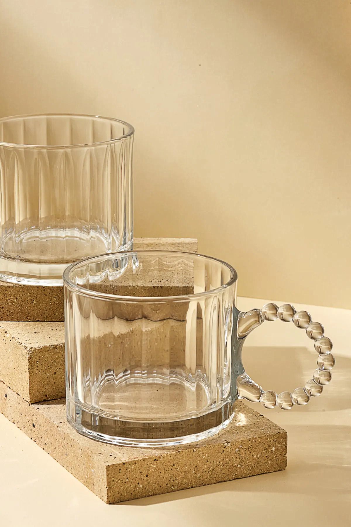 Glass mug with handle new arrivals