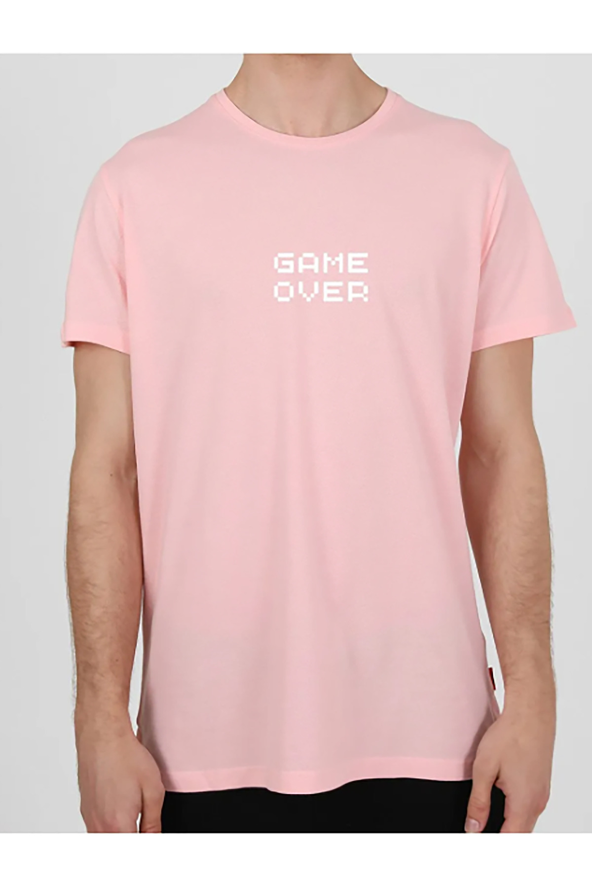 تی شرت یونیسکس پنبه ای یقه گرد اورسایز بافتنی دوست پسر