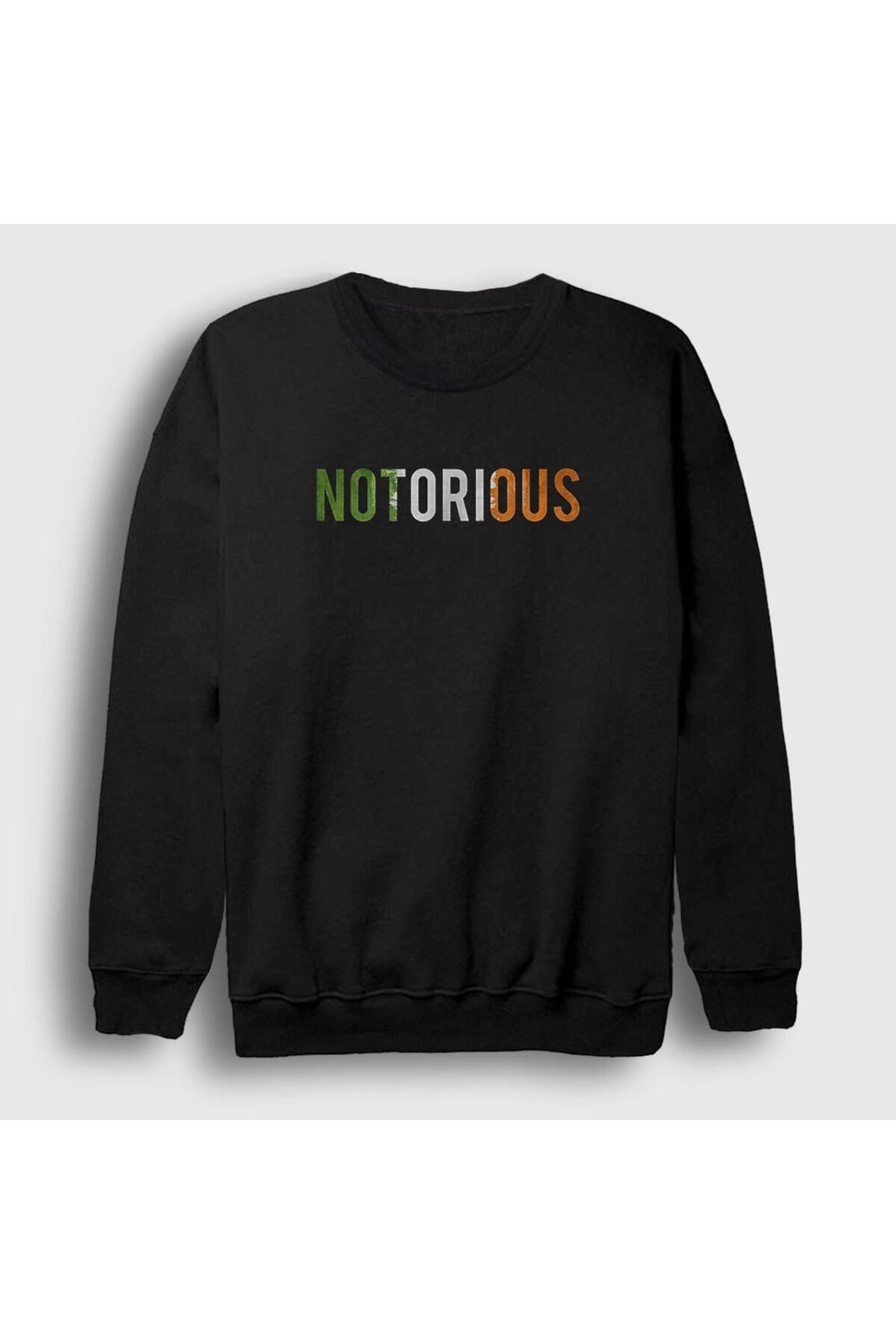 ZOKAWEAR Unisex Black Notorious UFC Conor Mcgregor Sweatshirt