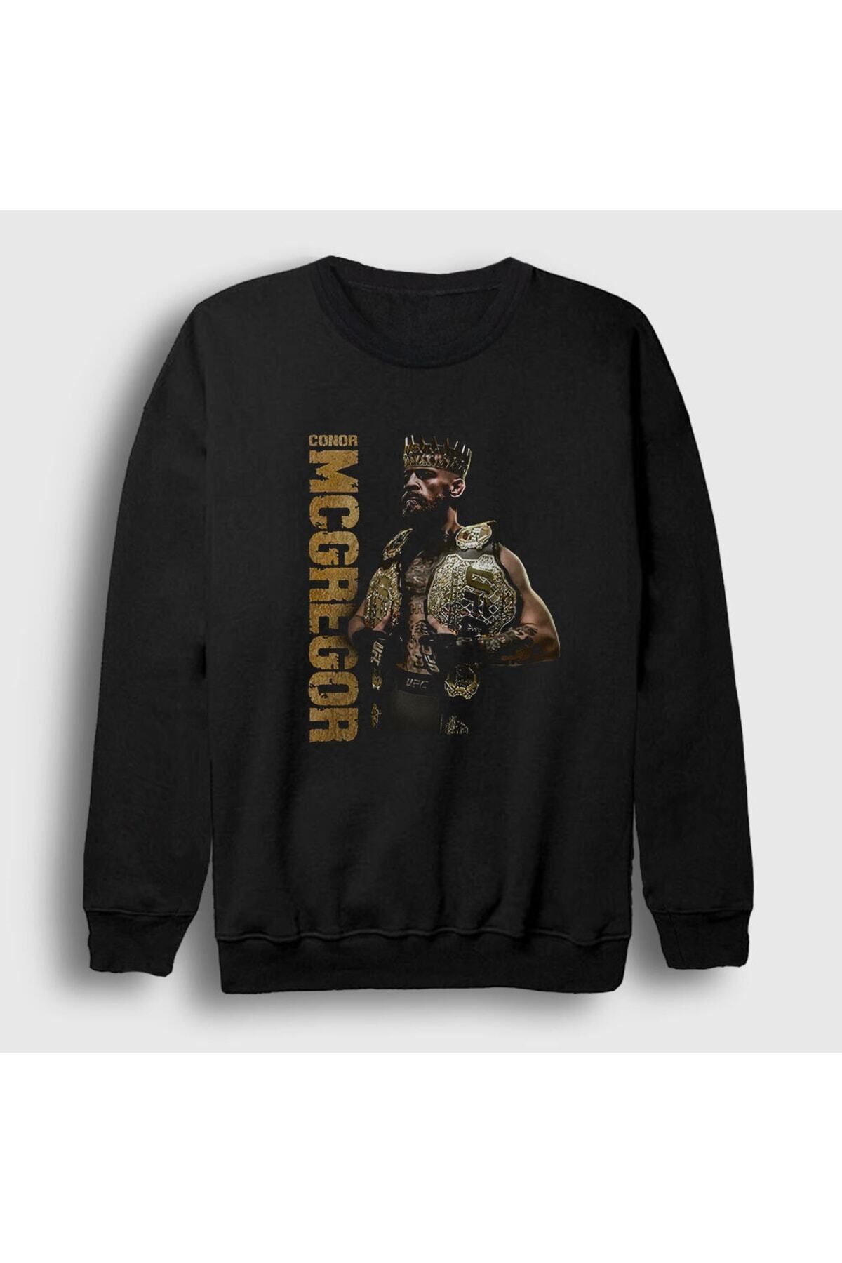 ZOKAWEAR Unisex Black King UFC Conor Mcgregor Sweatshirt 311761tt