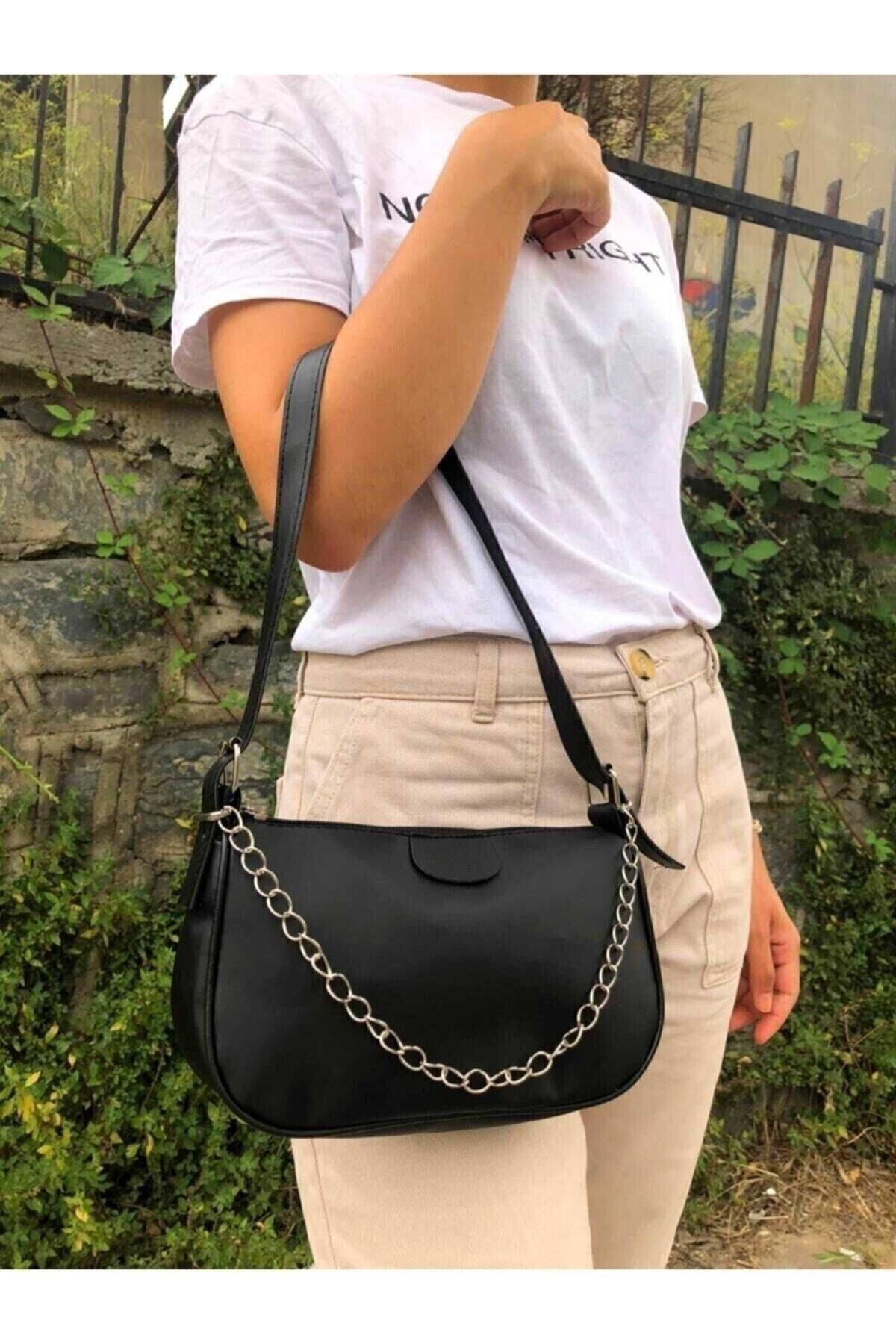 Fabric baguette best sale bag