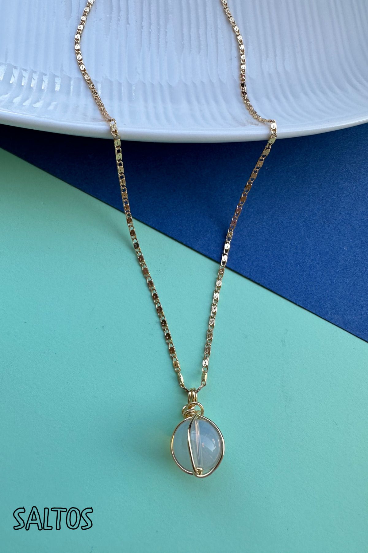 White stone deals chain