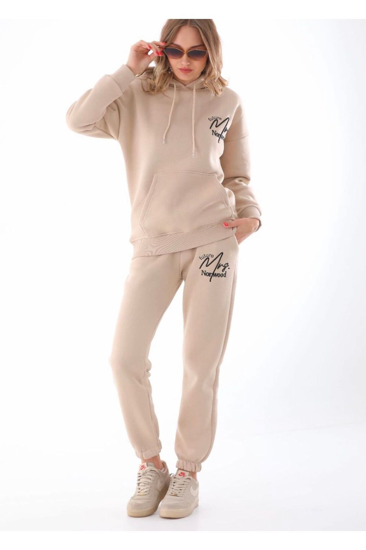 BE QUEEN DIGITAL PRINTED HOODED 100 COTTON TREND WOMEN S