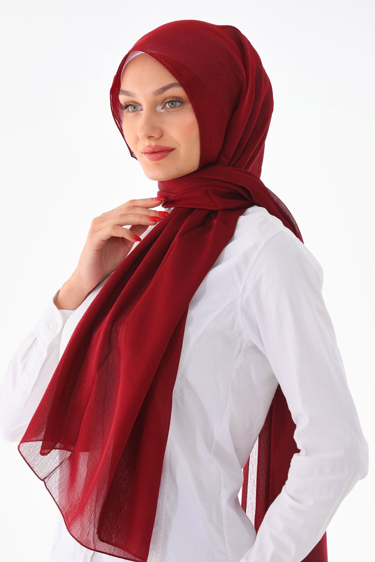 Shawl for burgundy dress discount