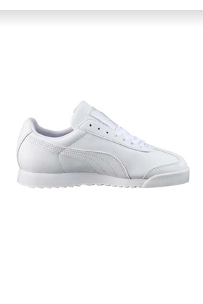 AYAKKABI ÜLKESİ Puma Roma Basic Unisex Beyaz Günlük Sneaker Ayakkabı Image 2