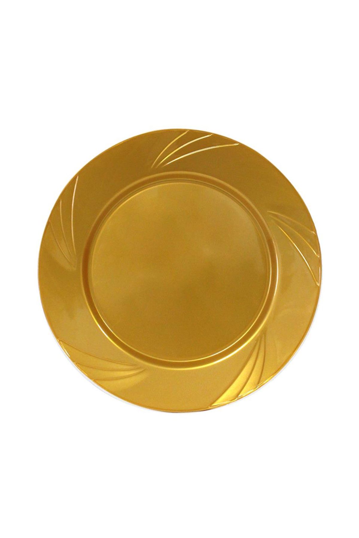 Gold hard plastic plates online
