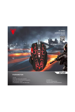 GM830 RGB GAMER LIGHTING KABLOLU MOUSE Image 0