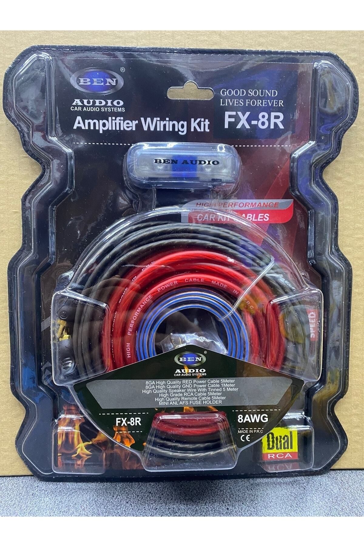 Audiomax Bm Audio 8awg Cable Set Installation Cable Set This Set is the  Necessary Cable for Your Car Audio Installation - Trendyol