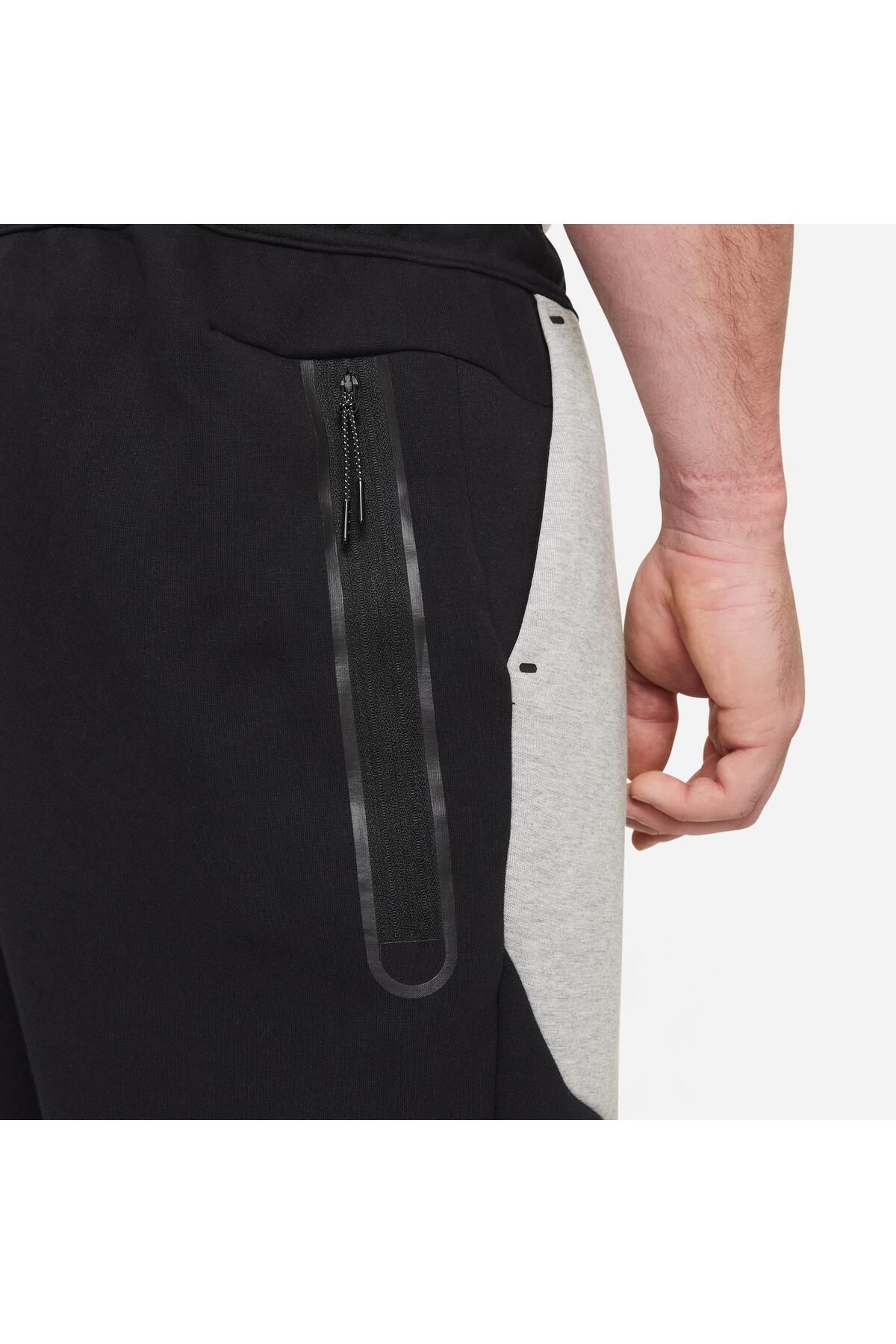 Nike tech fleece deals joggers black and grey