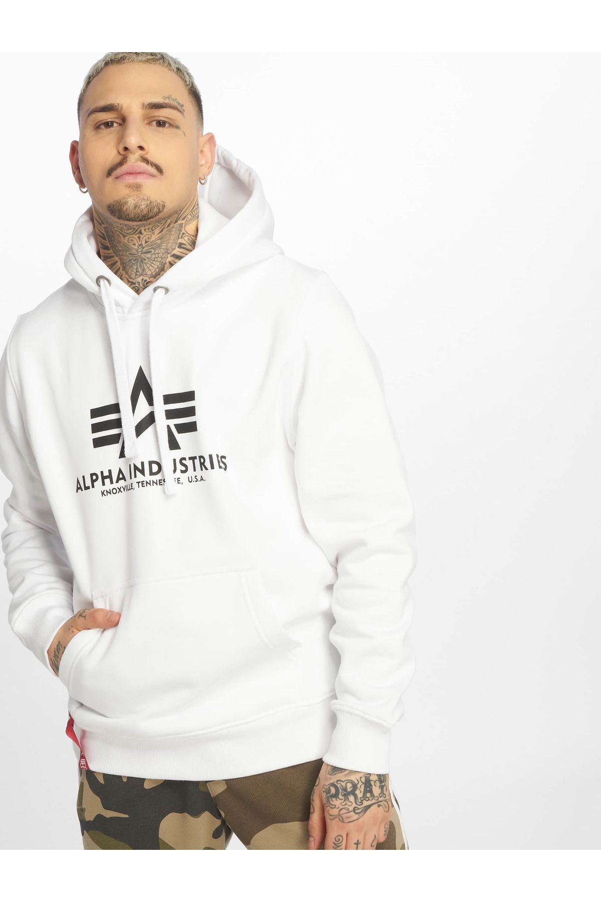 Alpha industries white sweatshirt online