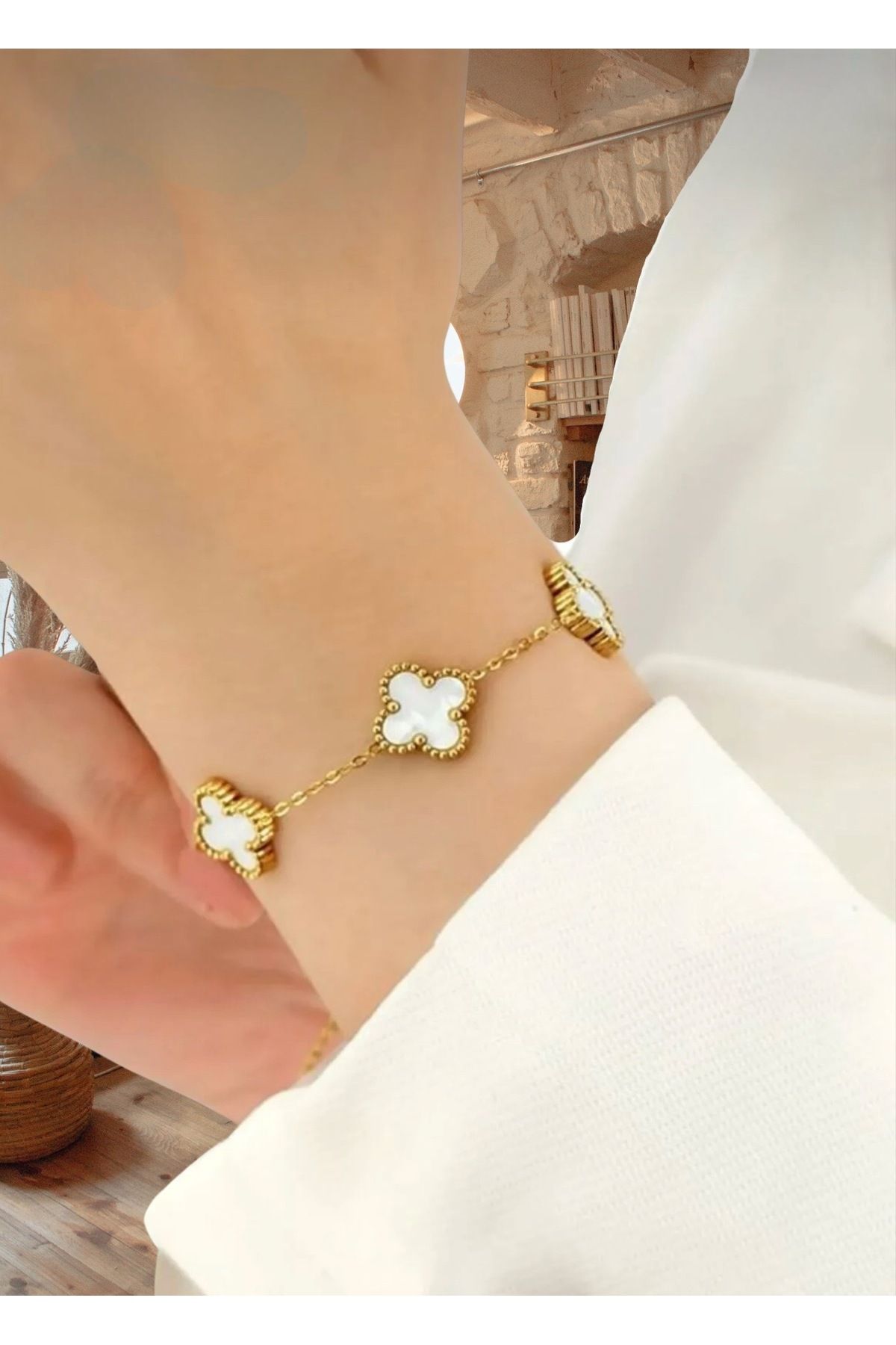 4 leaf cheap clover bracelet