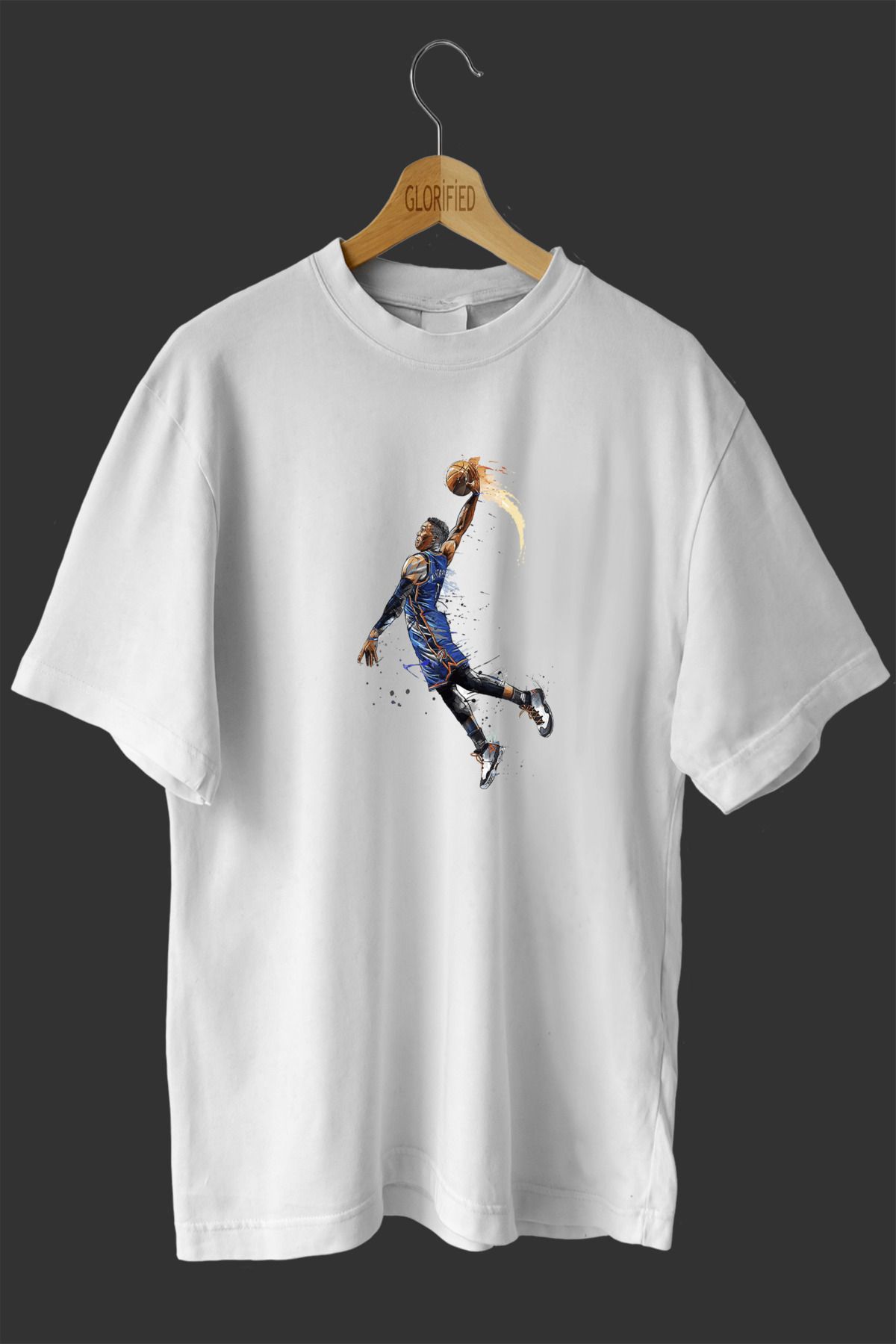 Basketball player t hotsell shirt
