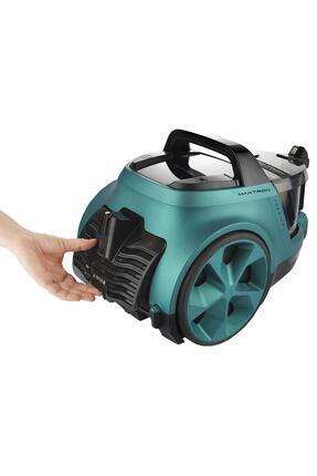 Maxtron Premium Torbasız Elektrikli Süpürge Siyah - Sedefli Mavi Image 5
