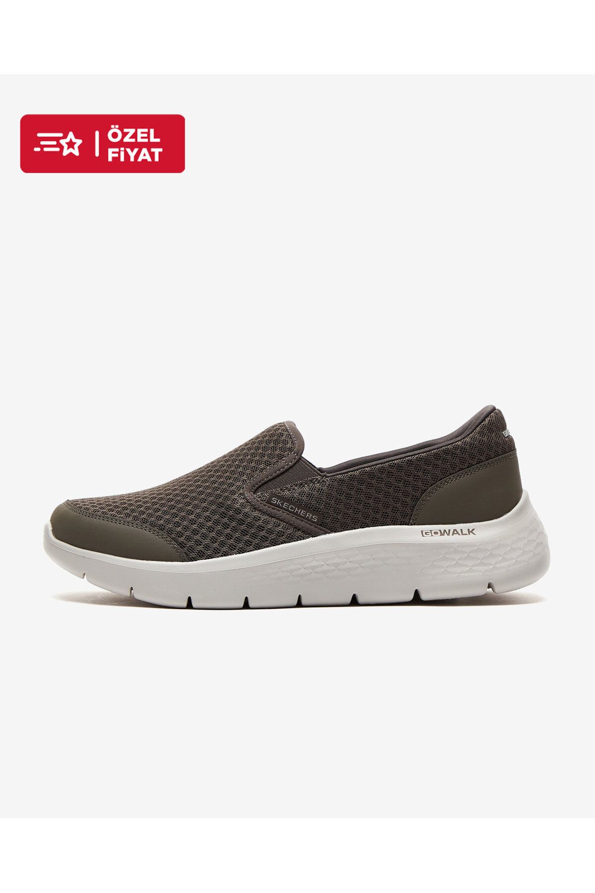 Go Walk Flex Erkek Haki Y r y Ayakkab s 216485 Khk