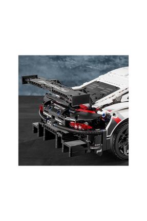 Technic 42096 Porsche 911 Rsr Yapım Kiti 1580 Parça- Çocuk Ve Yetişkin Için Koleksiyonluk Image 2