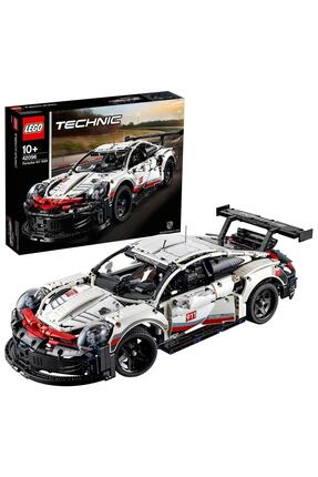 Technic 42096 Porsche 911 Rsr Yapım Kiti 1580 Parça- Çocuk Ve Yetişkin Için Koleksiyonluk Image 0