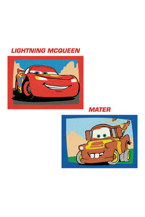 Disney (LİGHTNİNG &MATER) Eğitici Ve Eğlenceli Kum Boyama Seti-red Castle Ds-05 Image 3