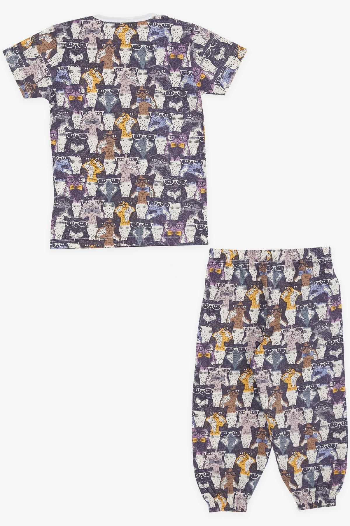 Baby girl top short sleeve pajamas