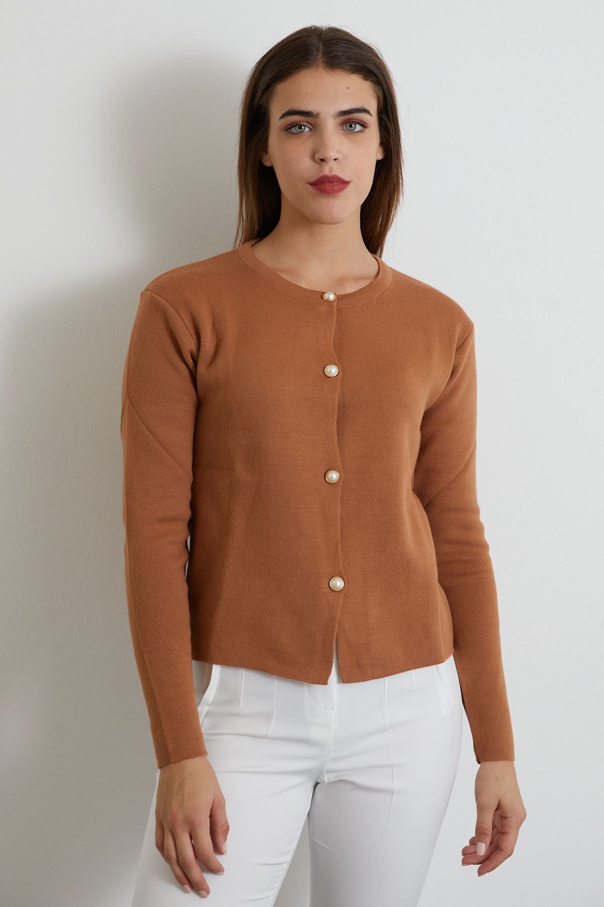 Gold on sale short cardigan