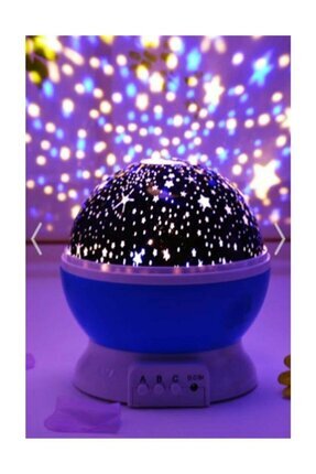 Star Master Renkli Yıldızlı Gökyüzü Projeksiyon Gece Lambası Image 0