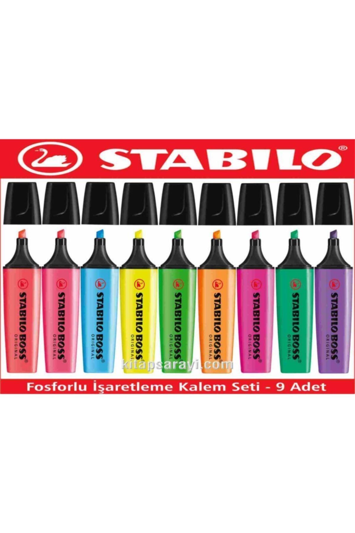 Stabilo Boss Fosforlu Kalem Seti 9 Adet