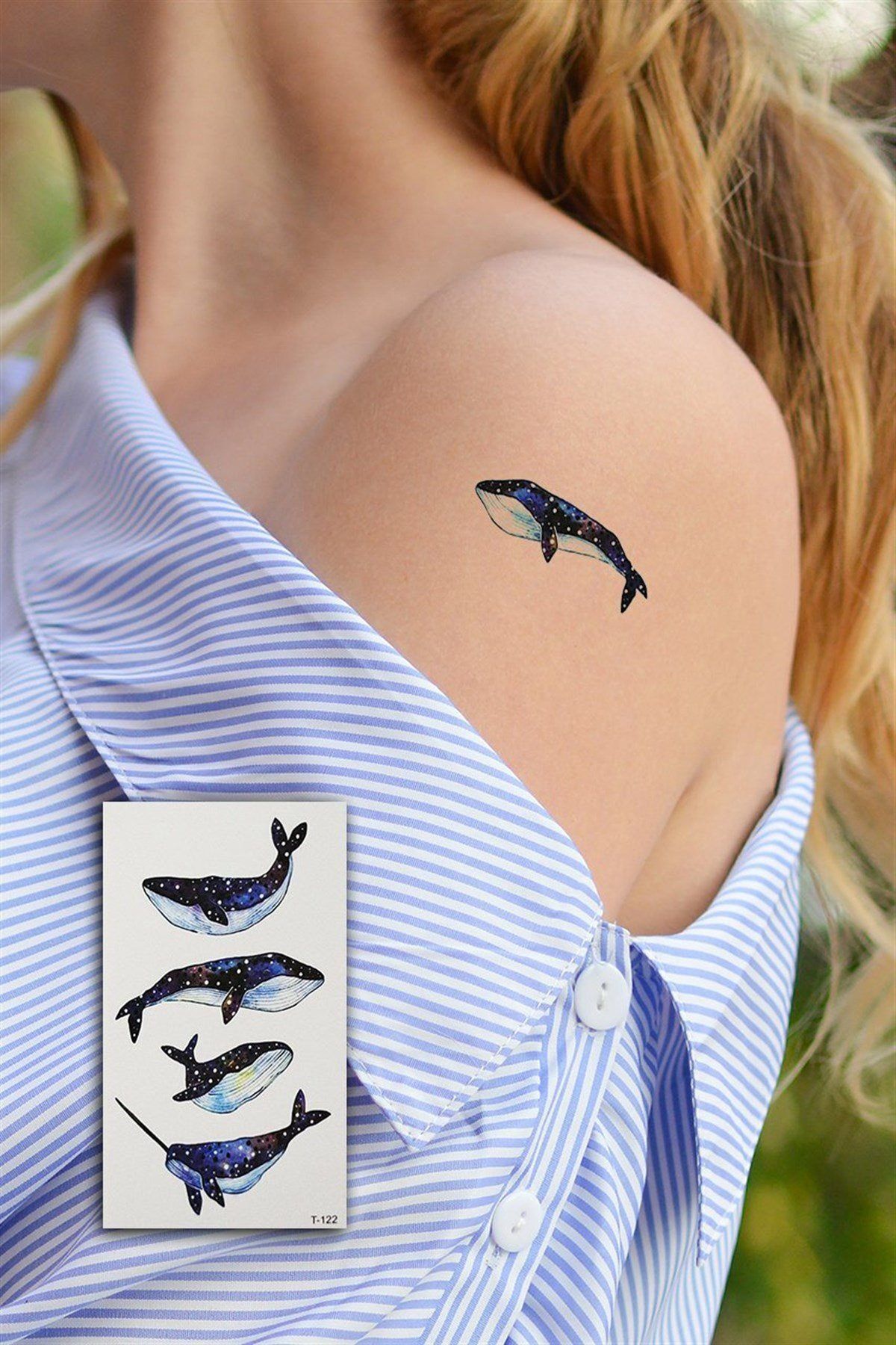 takistir mini balina gecici dovme tattoo fiyati yorumlari trendyol
